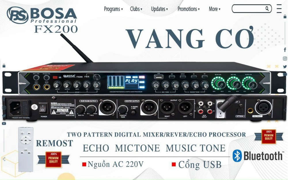VANG CƠ BOSA FX200